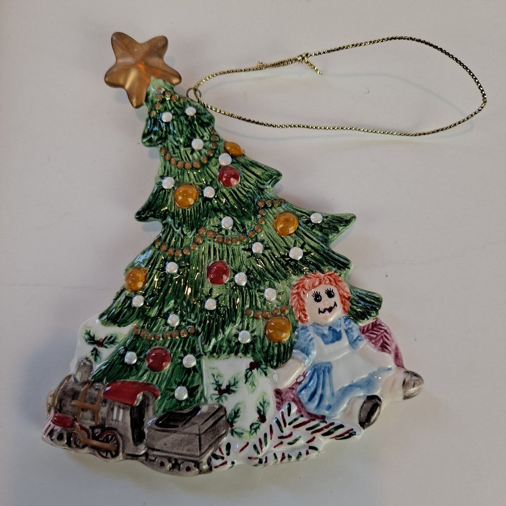 Fitz and Floyd Christmas Tree Ornament “Wee Christmas Tree”